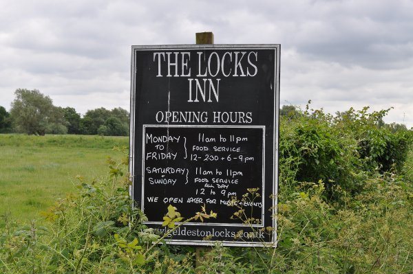 The start of the journey to The Geldeston Locks
