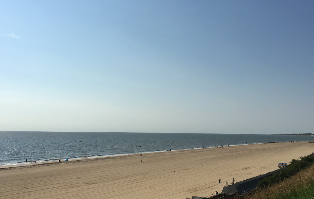 Lowestoft's south beach