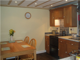 Kitchen and dining room